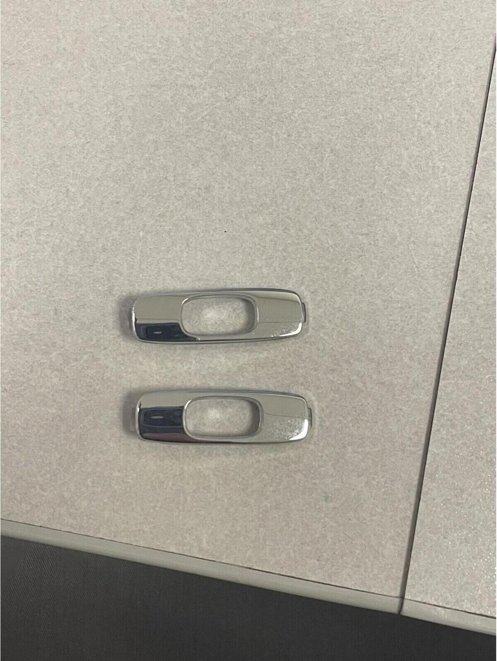 Oakley Batwolf OEM Polished Chrome Icons
